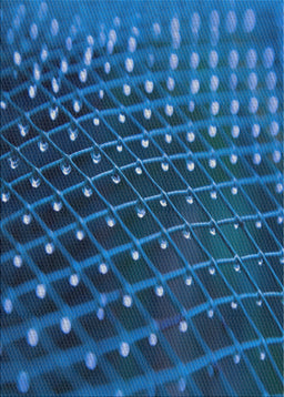 Machine Washable Transitional Blue Rug, wshpat1085