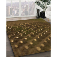 Patterned Red Rug, pat1086org