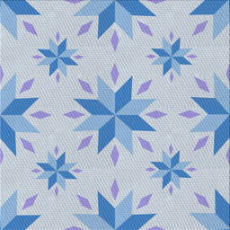 Sideview of Machine Washable Transitional Pale Blue Lily Blue Rug, wshpat1087