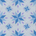 Sideview of Machine Washable Transitional Pale Blue Lily Blue Rug, wshpat1087