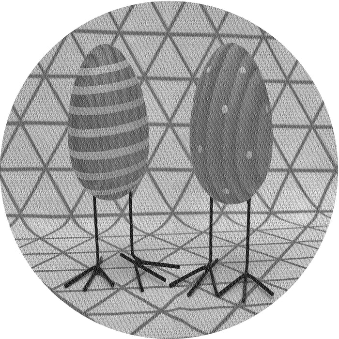 Square Machine Washable Transitional Silver Gray Rug in a Living Room, wshpat1088gry