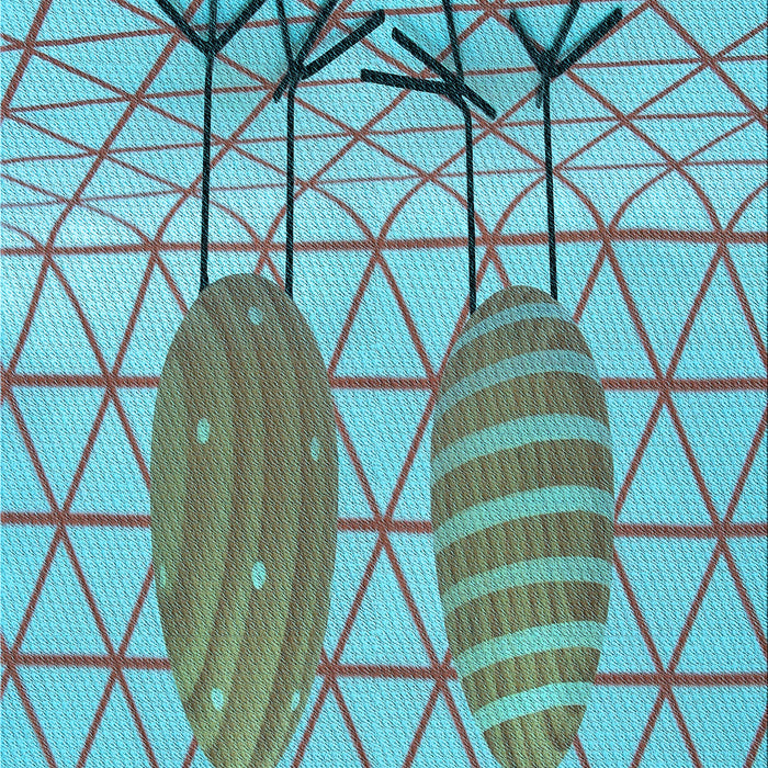 Machine Washable Transitional Bright Turquoise Blue Rug, wshpat1088lblu