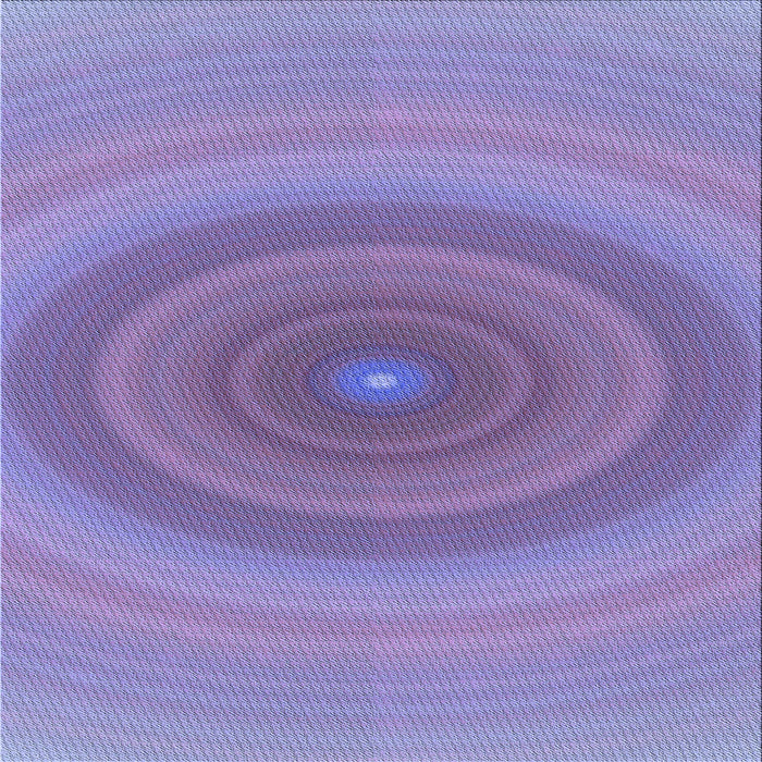 Round Machine Washable Transitional Purple Mimosa Purple Rug, wshpat1089blu