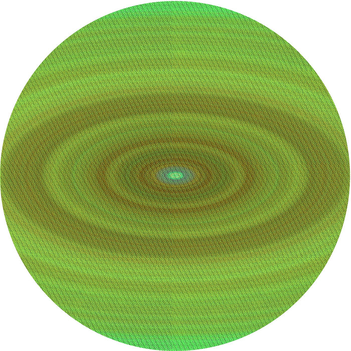 Square Machine Washable Transitional Green Rug in a Living Room, wshpat1089grn