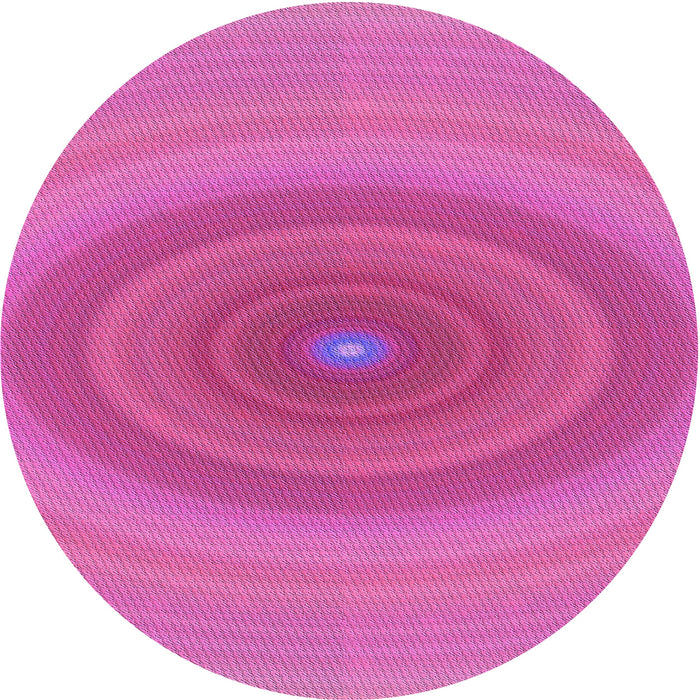 Square Patterned Deep Pink Rug, pat1089pur