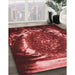 Machine Washable Transitional Red Rug in a Family Room, wshpat109rd