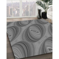 Patterned Gray Rug, pat1090gry