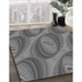 Machine Washable Transitional Grey Gray Rug in a Family Room, wshpat1090gry