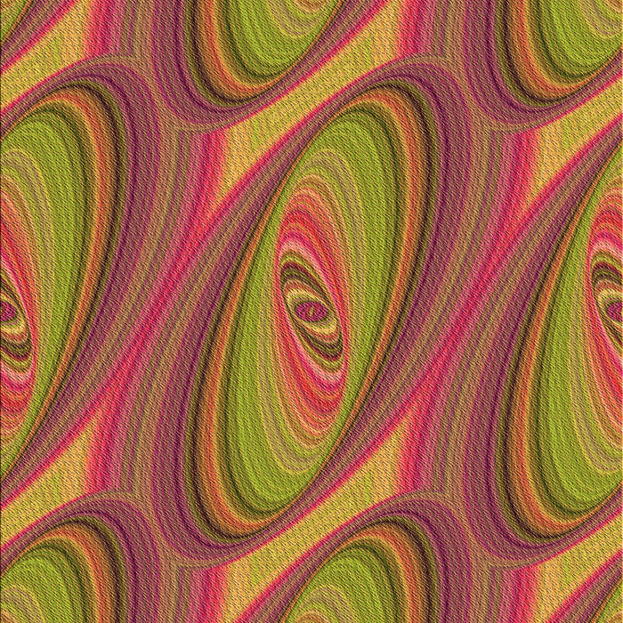 Patterned Red Rug, pat1090org