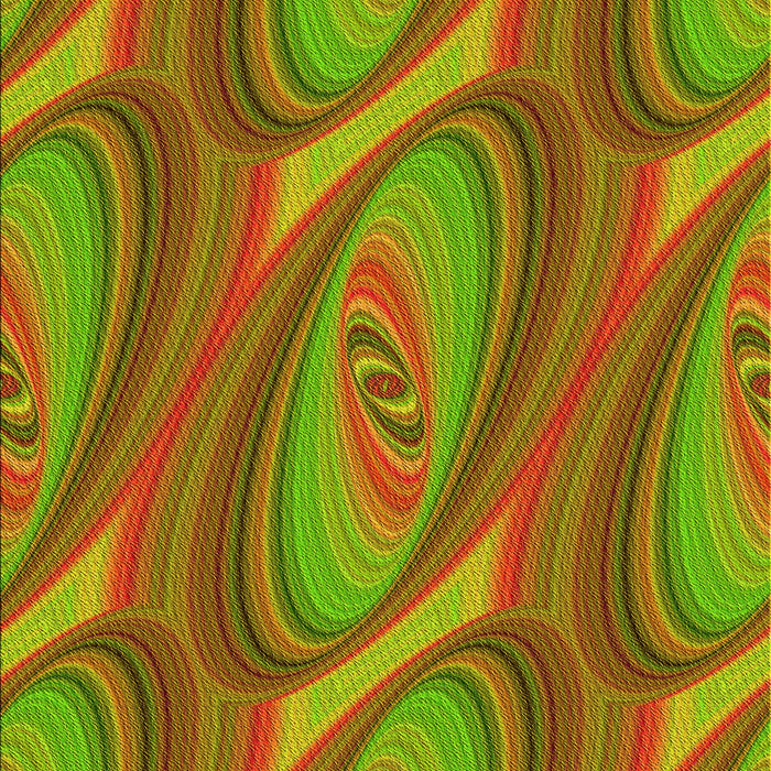 Patterned Pistachio Green Rug, pat1090yw