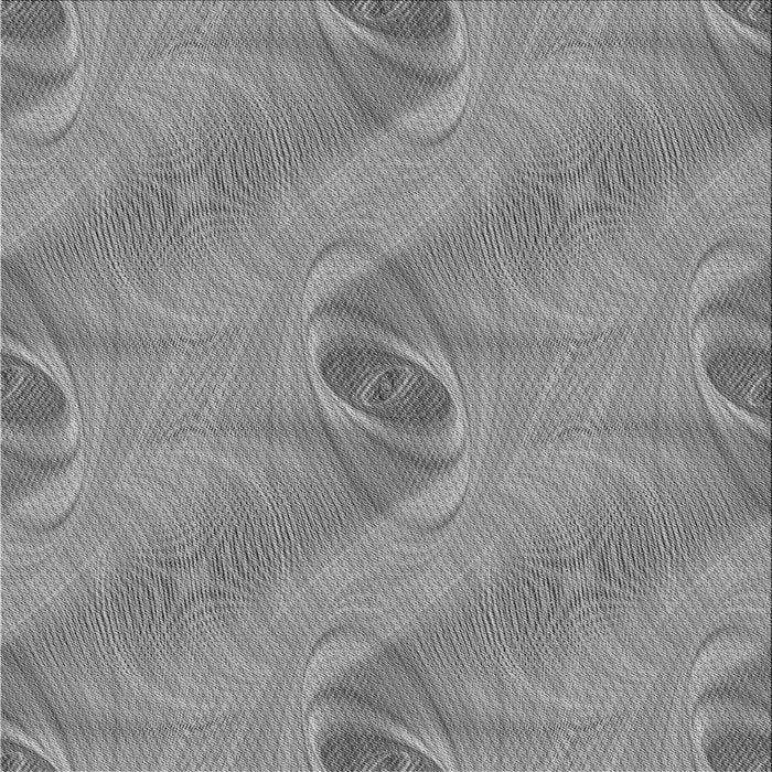 Round Patterned Dark Gray Rug, pat1091gry