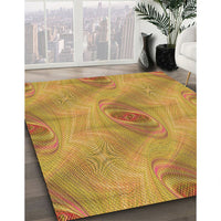 Patterned Sedona Brown Rug, pat1091org