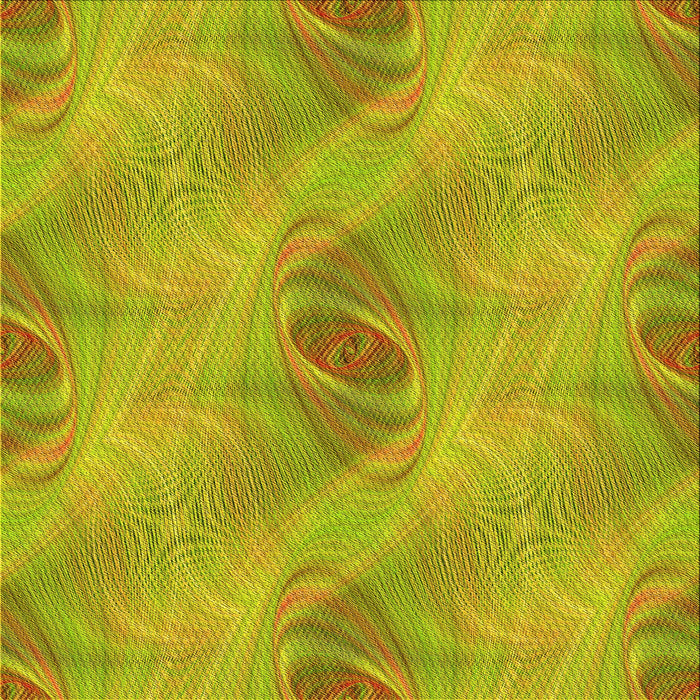 Round Patterned Dark Golden Brown Rug, pat1091yw