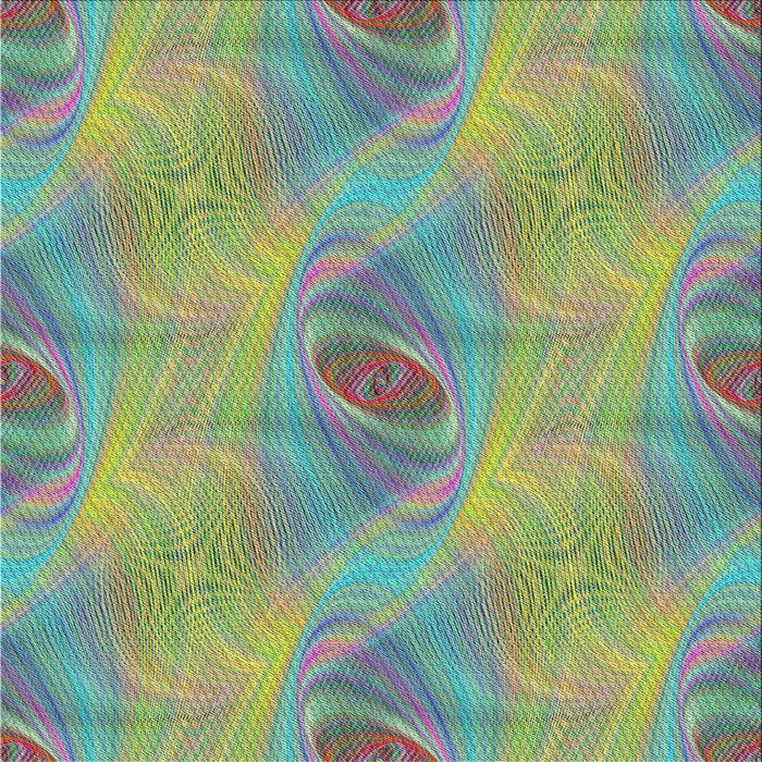 Square Patterned Light Green Modern Rug, pat1091