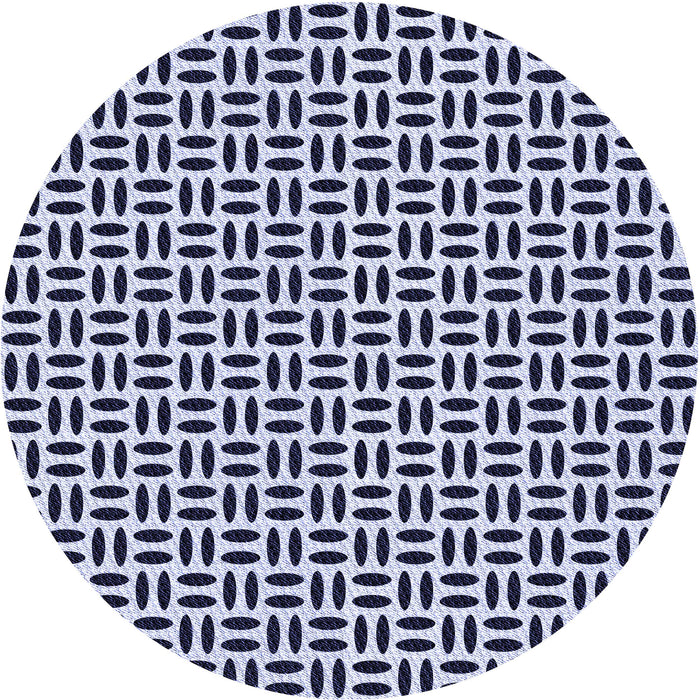 Square Machine Washable Transitional Blue Rug in a Living Room, wshpat1092blu