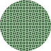 Square Machine Washable Transitional Dark Forest Green Rug in a Living Room, wshpat1092grn