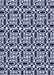 Patterned Midnight Blue Rug, pat1093blu