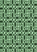 Patterned Light Green Rug, pat1093grn