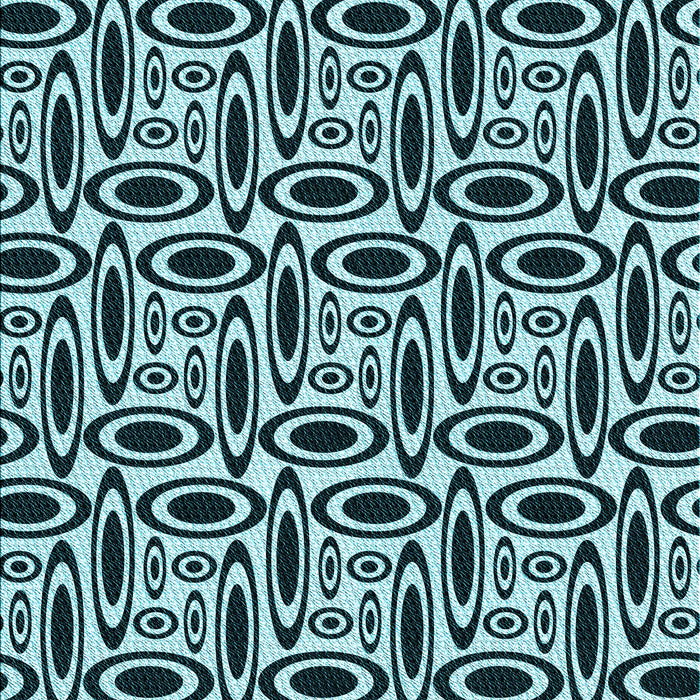 Patterned Blue Rug, pat1093lblu