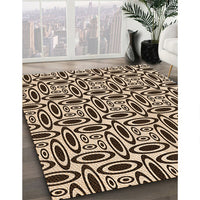 Patterned Red Rug, pat1093org