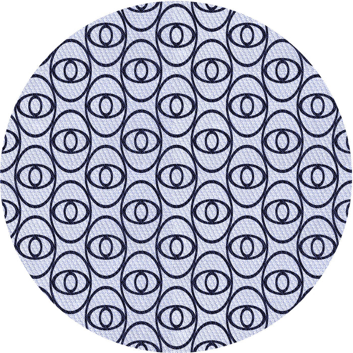 Square Machine Washable Transitional Lavender Blue Rug in a Living Room, wshpat1094blu