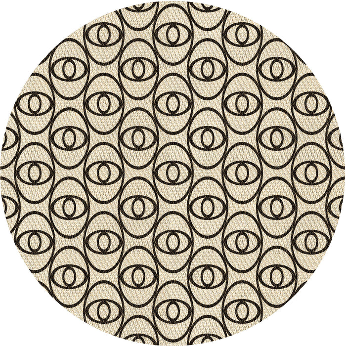 Square Machine Washable Transitional Coffee Brown Rug in a Living Room, wshpat1094brn