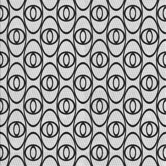 Patterned Platinum Gray Rug, pat1094gry