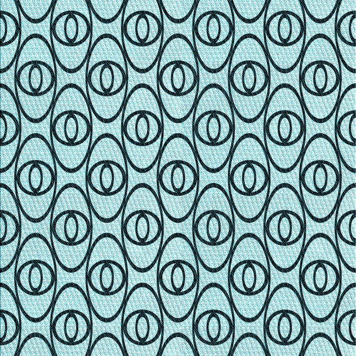 Machine Washable Transitional Electric Blue Rug, wshpat1094lblu