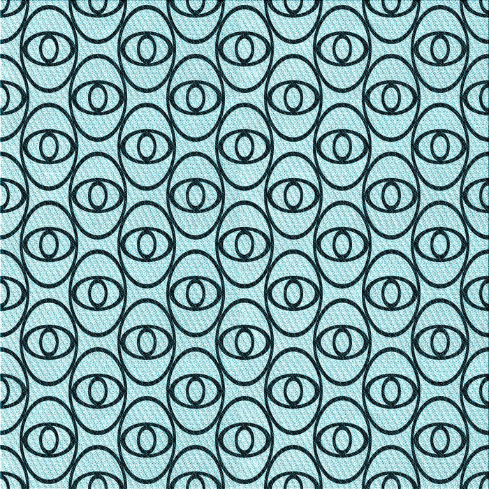 Round Machine Washable Transitional Electric Blue Rug, wshpat1094lblu