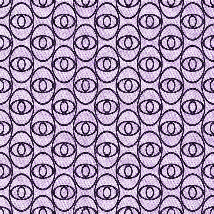 Round Machine Washable Transitional Purple Rug, wshpat1094pur