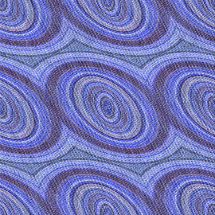 Round Patterned Sky Blue Rug, pat1095blu