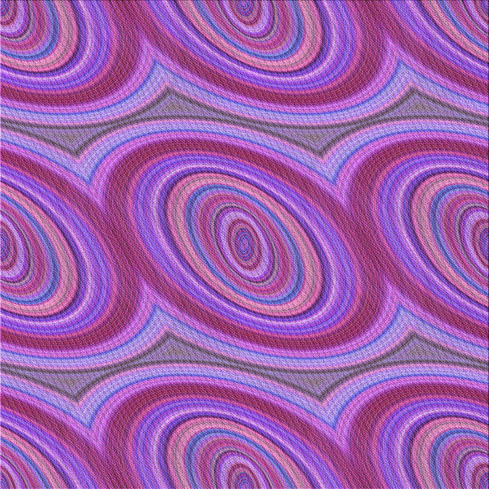 Round Patterned Purple Rug, pat1095pur