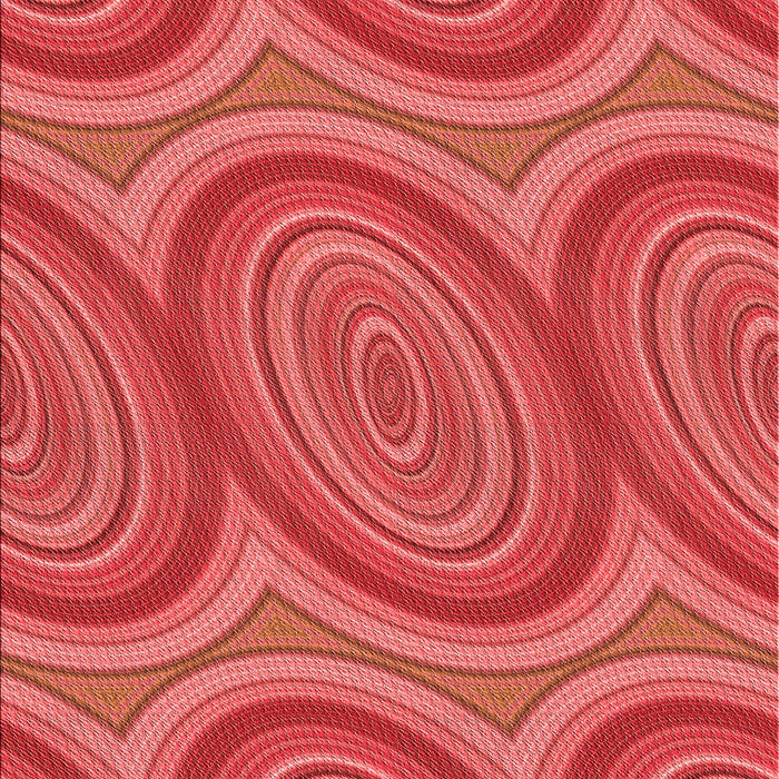 Patterned Red Rug, pat1095rd