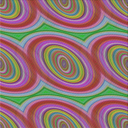 Square Patterned Green Modern Rug, pat1095