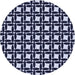 Square Machine Washable Transitional Night Blue Rug in a Living Room, wshpat1096blu