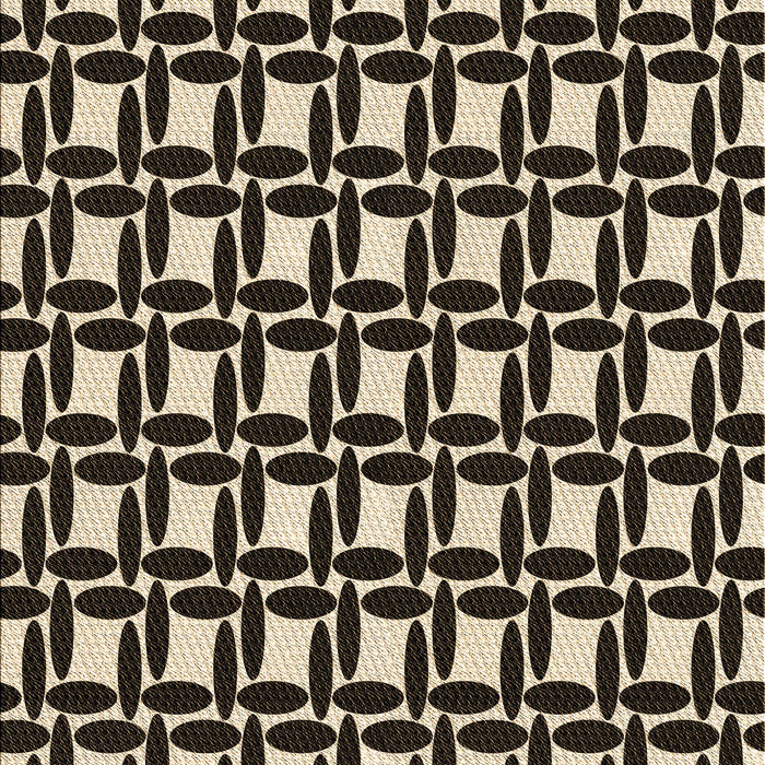 Patterned Midnight Gray Rug, pat1096brn