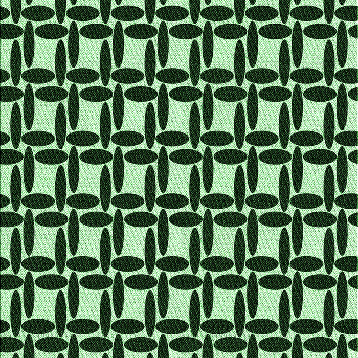 Patterned Pastel Green Rug, pat1096grn
