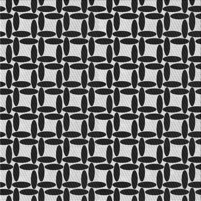 Round Machine Washable Transitional Midnight Gray Rug, wshpat1096gry