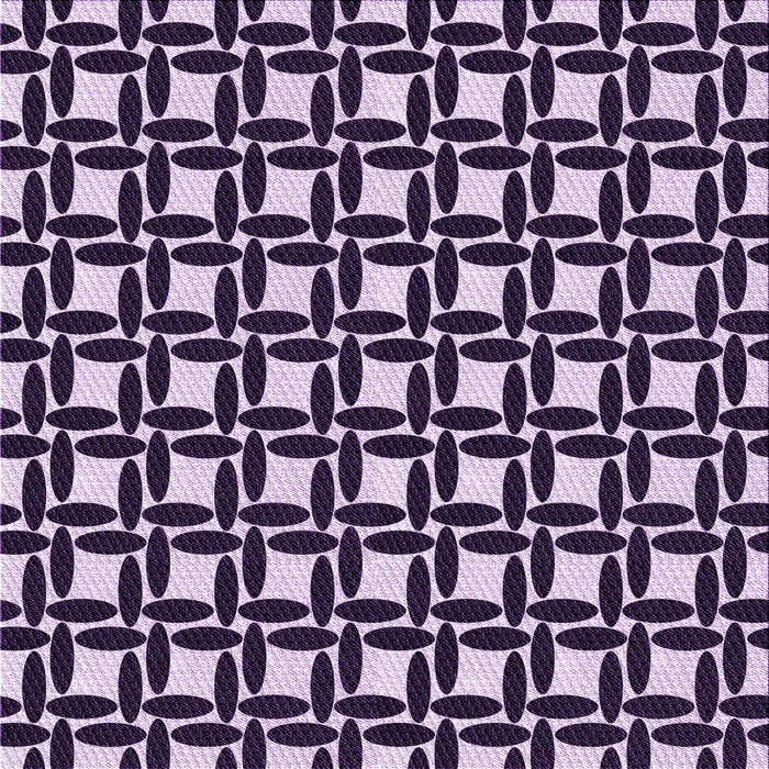 Round Machine Washable Transitional Bright Lilac Purple Rug, wshpat1096pur