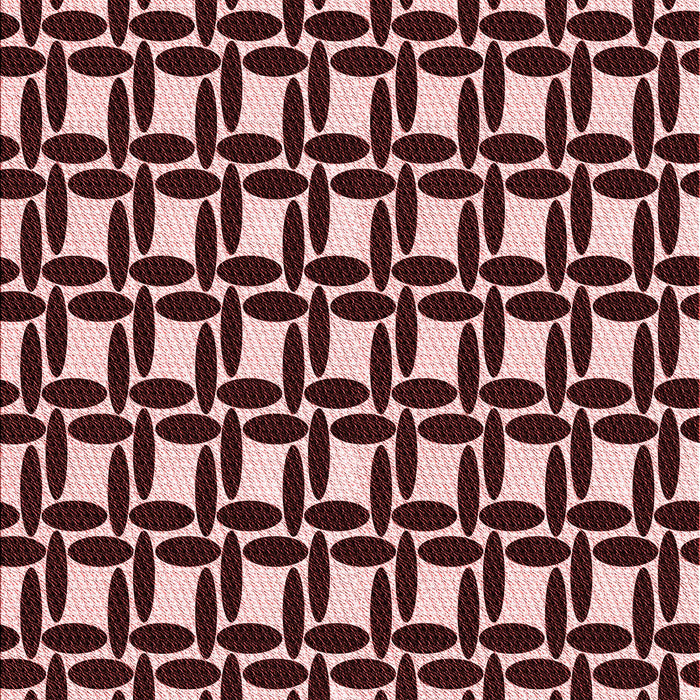 Patterned Pink Daisy Pink Rug, pat1096rd