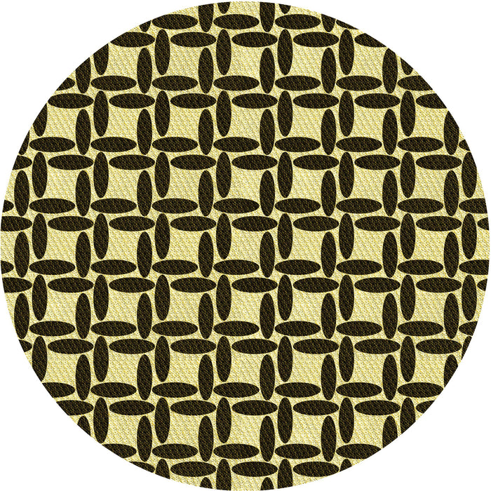 Square Machine Washable Transitional Metallic Gold Rug in a Living Room, wshpat1096yw