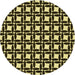 Square Machine Washable Transitional Metallic Gold Rug in a Living Room, wshpat1096yw