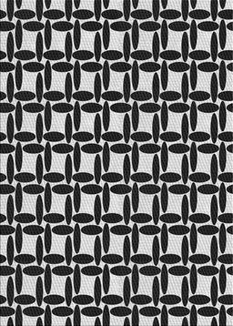 Patterned Silver Gray Novelty Rug, pat1096
