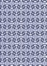 Machine Washable Transitional Lavender Blue Rug, wshpat1097blu