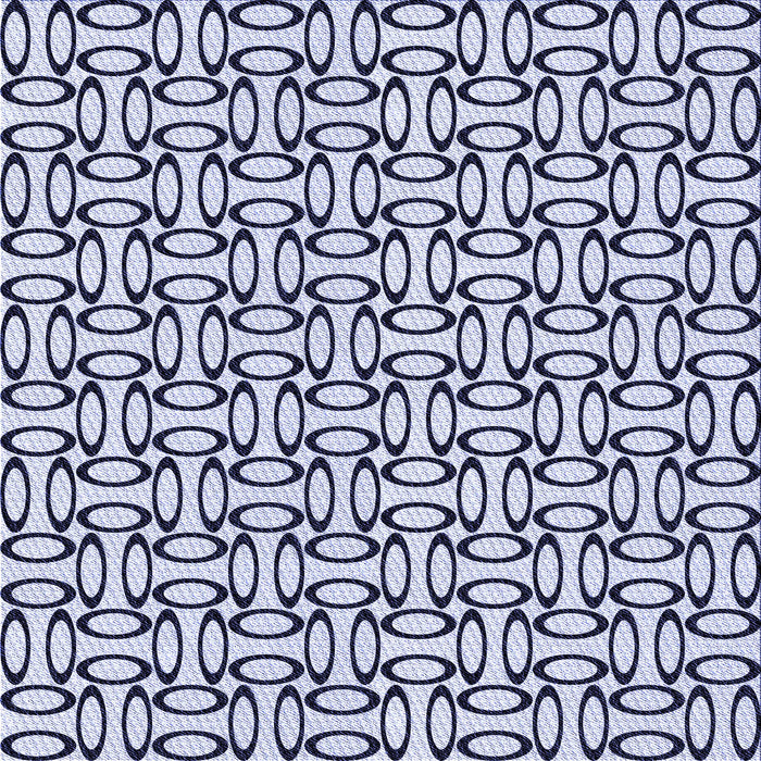 Round Patterned Lavender Blue Rug, pat1097blu