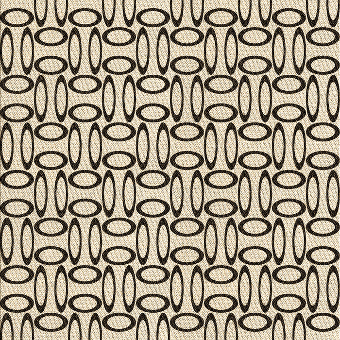 Patterned Vanilla Gold Rug, pat1097brn