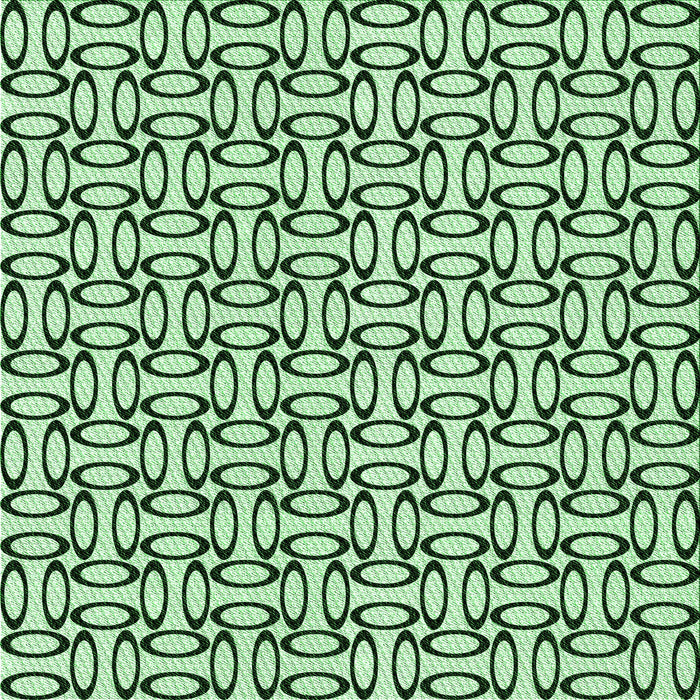 Round Patterned Mint Green Rug, pat1097grn