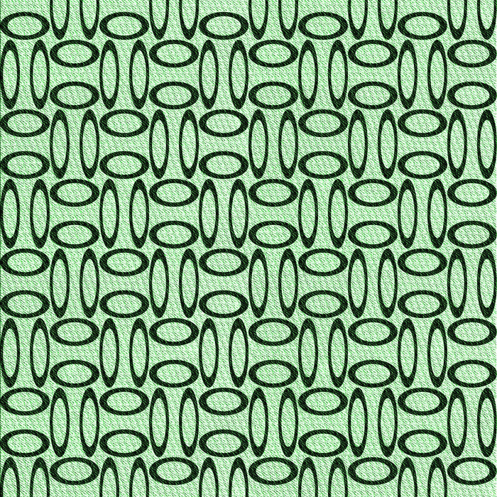 Patterned Mint Green Rug, pat1097grn