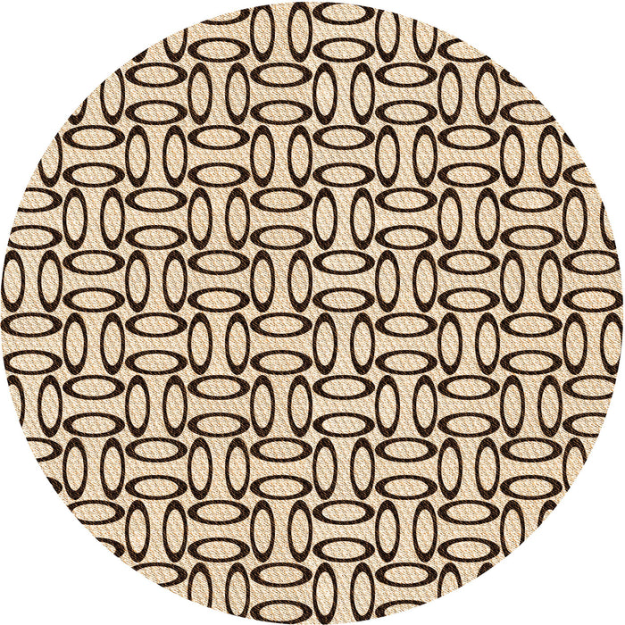 Square Machine Washable Transitional Golden Blonde Gold Rug in a Living Room, wshpat1097org