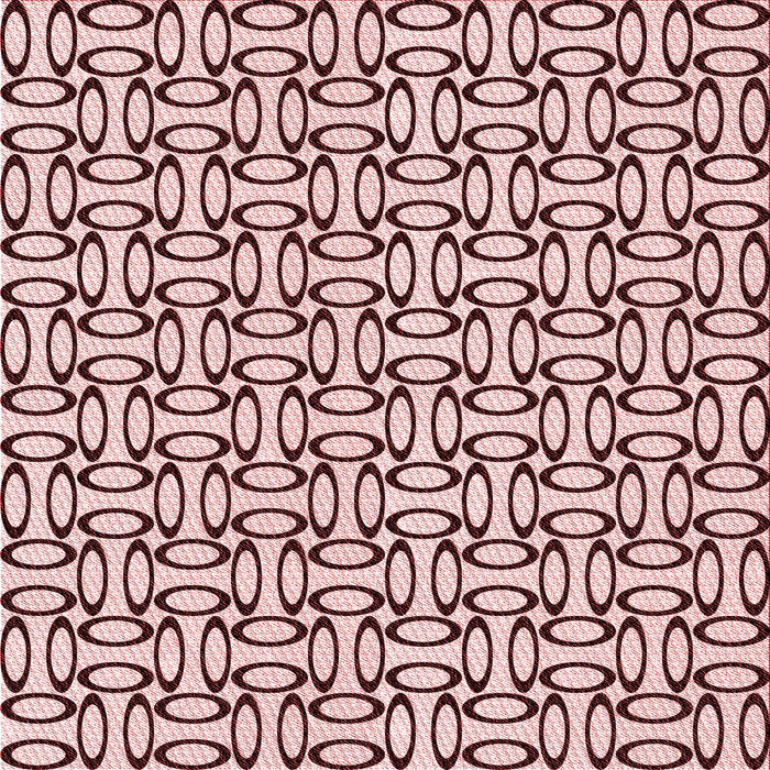 Round Patterned Brown Red Rug, pat1097rd